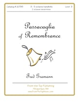 Passacaglia of Remembrance Handbell sheet music cover